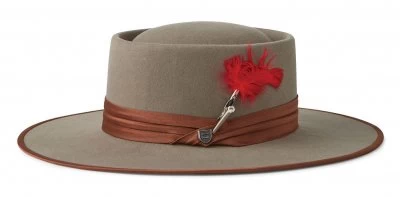 Hatte - Brixton X Fender Flood Fedora (taupe) 1 Hatte - Brixton X Fender Flood Fedora (taupe)