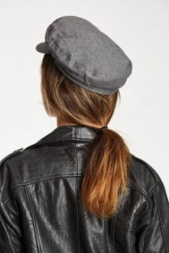 Sixpence / Flat Cap - Brixton Fiddler (middle Grey) -Mode Hat fiddler cap 00004 mdgry 15