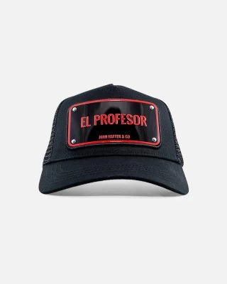 Caps - John Hatter - El Profesor - Aluminium Edition (sort) 2 Caps - John Hatter - El Profesor - Aluminium Edition (sort) - Billede 2