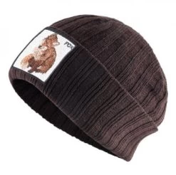 Huer - Gårda Fox Beanie (brun)