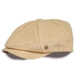 Sixpence / Flat Cap - Gårda Grantham Driver Cap (sand)