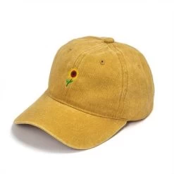 Caps - Gårda Sunflower -Mode Hat garda flower yellow keps cap 03