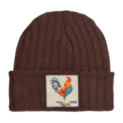 Huer - Gårda Cock Beanie (brun)