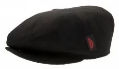 Sixpence / Flat Cap - CTH Ericson Gustav Sr Earflap Melton (sort)