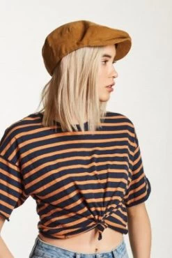 Sixpence / Flat Cap - Brixton Hooligan (khaki) 12 Sixpence / Flat Cap - Brixton Hooligan (khaki) -Mode Hat hooligan snap cap 00005 khaki 14