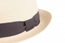 Hatte - Gårda Carona Trilby (natur) -Mode Hat img 7365 redigera