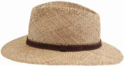 Hatte - Gårda Arese Seagrass Fedora (natur)