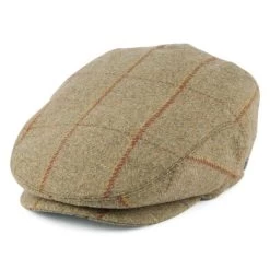 Sixpence / Flat Cap - Jaxon Douglas Flat Cap (oliven)
