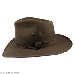 Hatte - Jaxon Oilcloth Aussie (brun) 5 Hatte - Jaxon Oilcloth Aussie (brun) -Mode Hat jaxonoilclothaussie3
