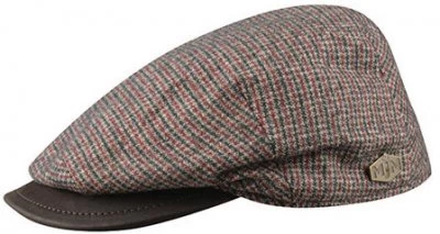 Sixpence / Flat Cap - MJM John Wool (rød-blå) 1 Sixpence / Flat Cap - MJM John Wool (rød-blå)