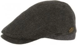 Sixpence / Flat Cap - MJM Jordan Eco Merino Wool (antracit)