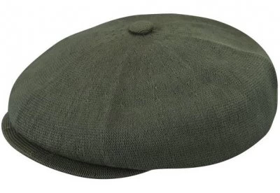 Sixpence / Flat Cap - Kangol Bamboo Hawker (grå) 1 Sixpence / Flat Cap - Kangol Bamboo Hawker (grå)