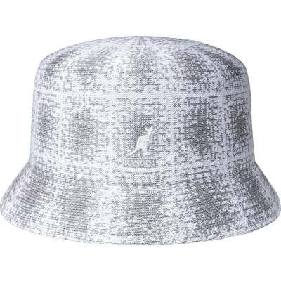 Hatte - Kangol Grunge Bucket (grå/hvid) 1 Hatte - Kangol Grunge Bucket (grå/hvid)