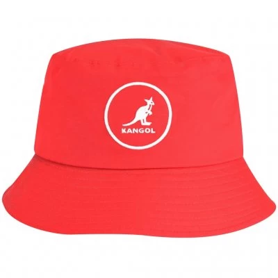 Hatte - Kangol Cotton Bucket (rød) 1 Hatte - Kangol Cotton Bucket (rød)