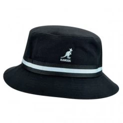 Hatte - Kangol Stripe Lahinch (sort)