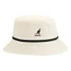 Hatte - Kangol Stripe Lahinch (hvid)