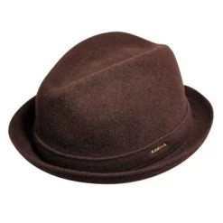 Hatte - Kangol Wool Player (brun)