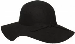 Hatte - Gårda Lessola Floppy Wool Hat (sort)