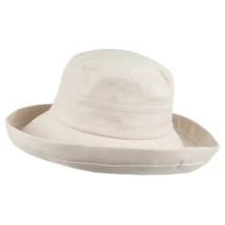 Hatte - Sur La Tête Lily Linen-Cotton Sun Hat (sand)
