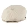 Sixpence / Flat Cap - Jaxon Hats Linen Newsboy Cap (natur)