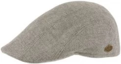 Sixpence / Flat Cap - MJM Maddy Eco Merino Wool (lysegrå)