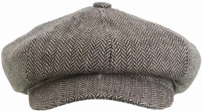 Caps - MJM Marlie Eco Wool (brun Herringbone) 3 Caps - MJM Marlie Eco Wool (brun Herringbone) - Billede 3