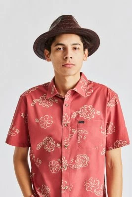 Hatte - Brixton Messer Straw (brun) 2 Hatte - Brixton Messer Straw (brun) - Billede 2