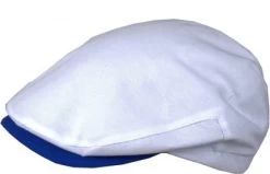 Sixpence / Flat Cap - MJM Coast Pique (hvid)