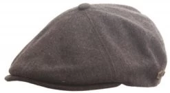 Sixpence / Flat Cap - MJM Rebel Wool/Cashmere (grå)