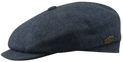 Sixpence / Flat Cap - MJM Montreal Eco Merino Wool (blå) 1 Sixpence / Flat Cap - MJM Montreal Eco Merino Wool (blå)