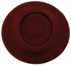 Baret - CTH Ericson Amelie Wool Beret (Bordeaux) -Mode Hat namnlost 11 80858