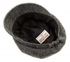 Caps - CTH Ericson Regina Harris Tweed (Sort) -Mode Hat namnlost 12 16733