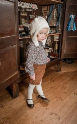 Pelshue - CTH Ericson Birgitta Junior Faux Fur Hat (Hvid) -Mode Hat namnlost 12 23813