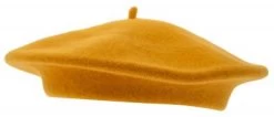 Baret - CTH Ericson Amelie Wool Beret (Mustard)