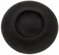 Baret - CTH Ericson Amelie Wool Beret (Sort) -Mode Hat namnlost 12 94859