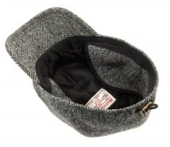 Caps - CTH Ericson James Harris Tweed Earflap Cap (Sort) -Mode Hat namnlost 14 28420