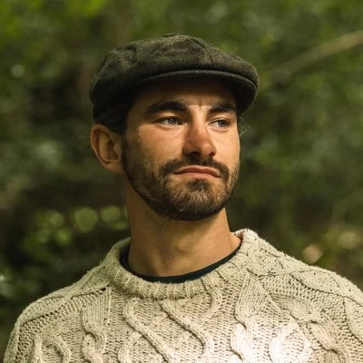 Sixpence / Flat Cap - Jaxon Falconbrook Newsboy Cap (forest) 4 Sixpence / Flat Cap - Jaxon Falconbrook Newsboy Cap (forest) - Billede 4