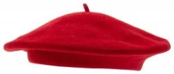 Baret - CTH Ericson Amelie Wool Beret (Rød)