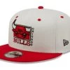 Caps - New Era 9FIFTY Chicago Bulls (hvid)