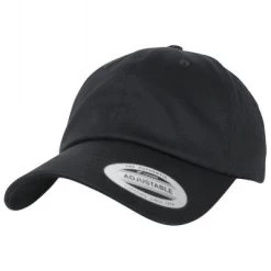 Caps - Flexfit Organic Cotton Dad Cap (sort)