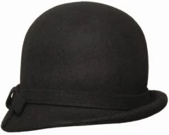 Hatte - Gårda Ofena Wool Cloche (sort)