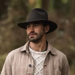 Hatte - Jaxon Oilcloth Safari Fedora (olive) -Mode Hat oilcloth 2