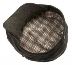Sixpence / Flat Cap - CTH Ericson Olle Sr (oliven) -Mode Hat olleoliv3