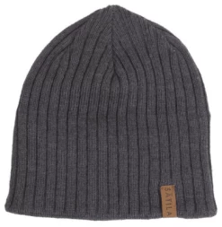 Huer - Sätila Orca Windproof Merino Wool Beanie (mørkegrå)