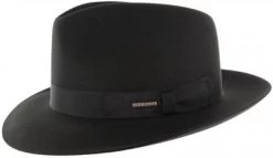 Hatte - Stetson Penn Bogart Furfelt (sort)
