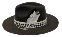 Hatte - Gårda Bolton Fedora (mørkebrun)