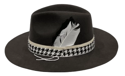 Hatte - Gårda Bolton Fedora (mørkebrun) 1 Hatte - Gårda Bolton Fedora (mørkebrun)