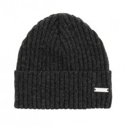 Huer - Sätila Junior Avan Recycled Wool Beanie (mørkegrå)