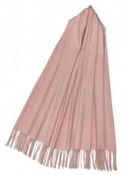 Halstørklæder - Gårda Soft Wool Blanket Wrap Scarf (Soft Pink)
