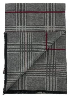 Halstørklæder - Gårda Classic Tartan Scarf (Grå) -Mode Hat sc 7013 c